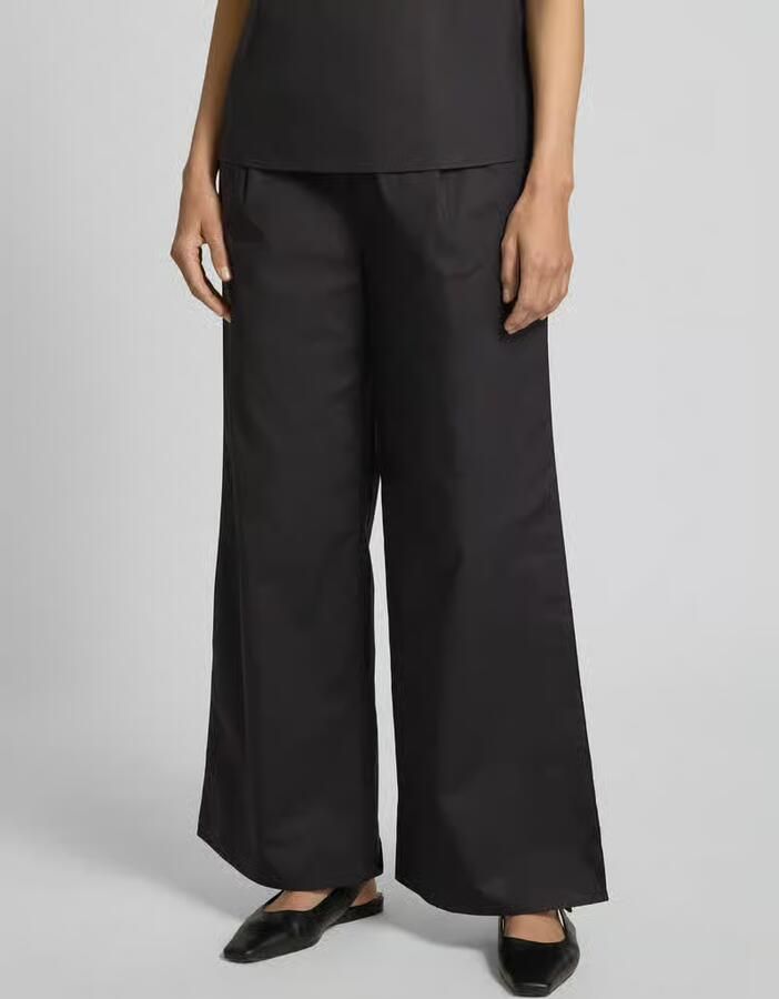 Christian Berg Woman Straight leg stoffen broek met elastische band - Foto 2