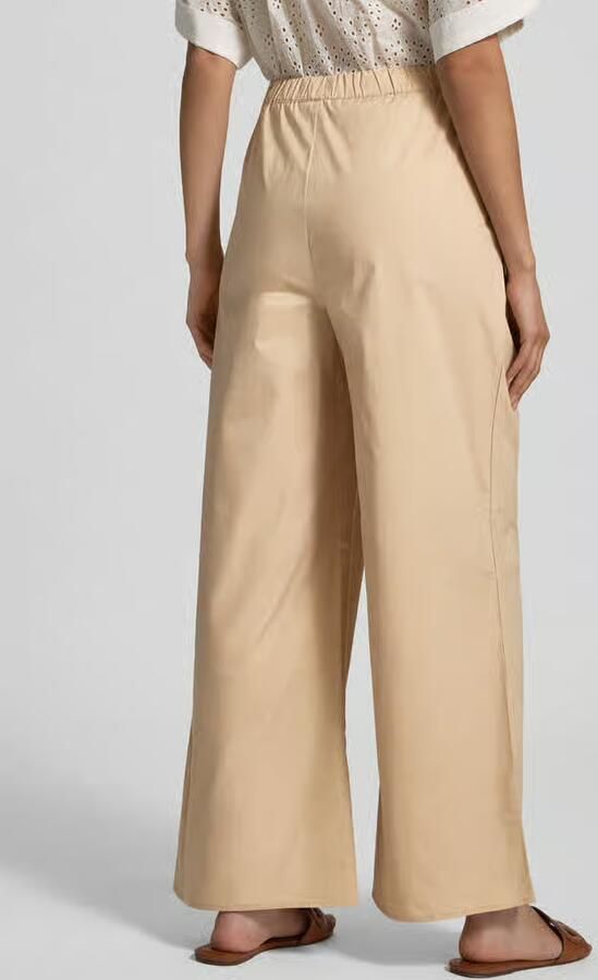 Christian Berg Woman Straight leg stoffen broek met elastische band - Foto 3