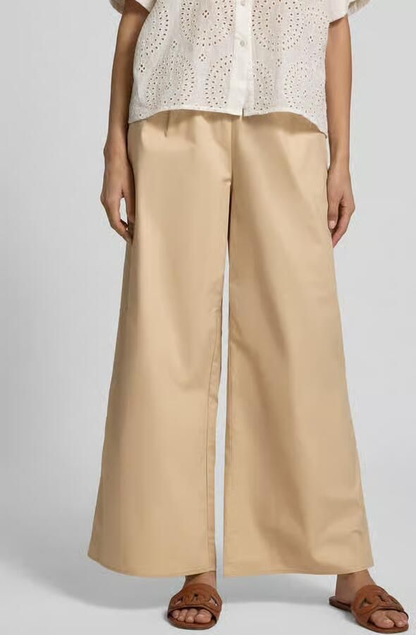Christian Berg Woman Straight leg stoffen broek met elastische band - Foto 2
