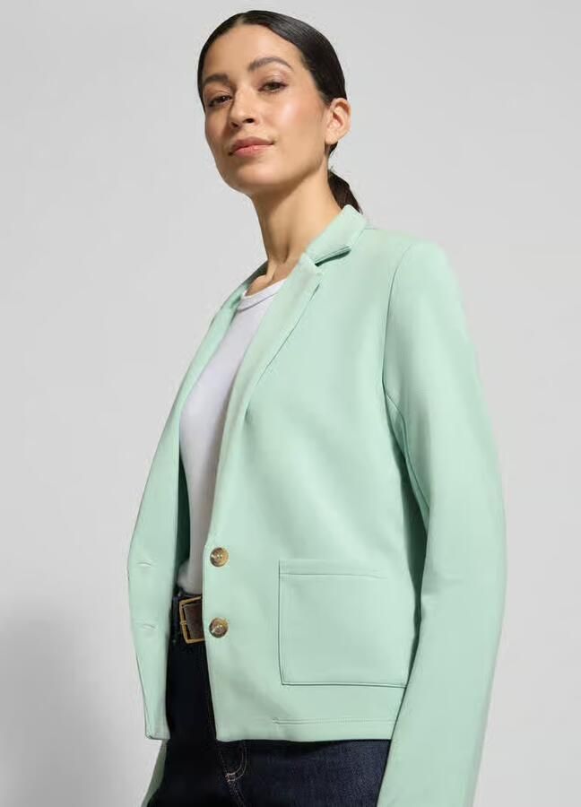 Christian Berg Woman Sweatblazer met zakken en revers - Foto 2