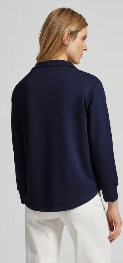 Christian Berg Woman Sweatjack met opstaande kraag