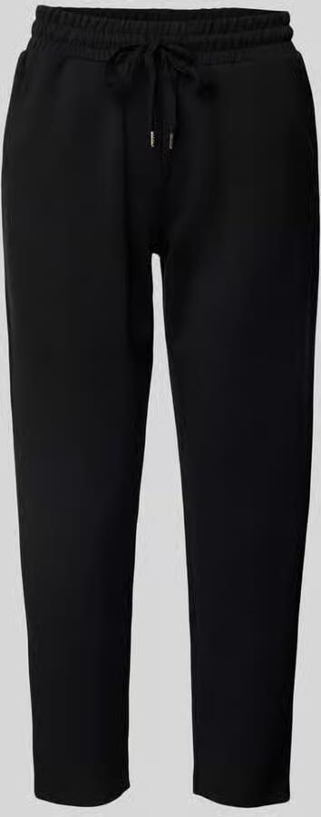 Christian Berg Woman Sweatpants met paspelzakken aan de achterkant