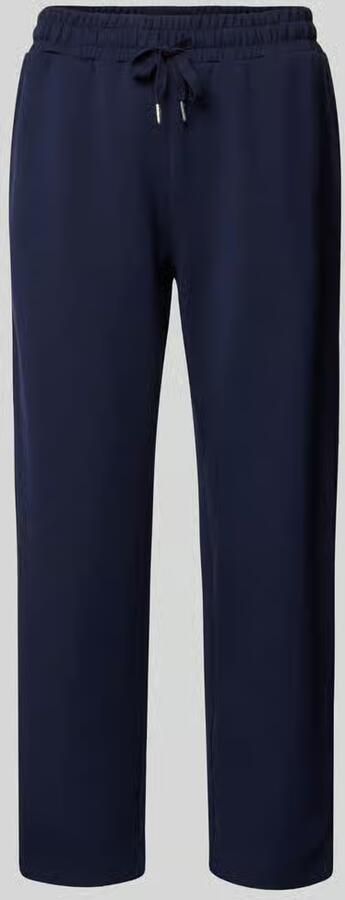 Christian Berg Woman Sweatpants met paspelzakken aan de achterkant