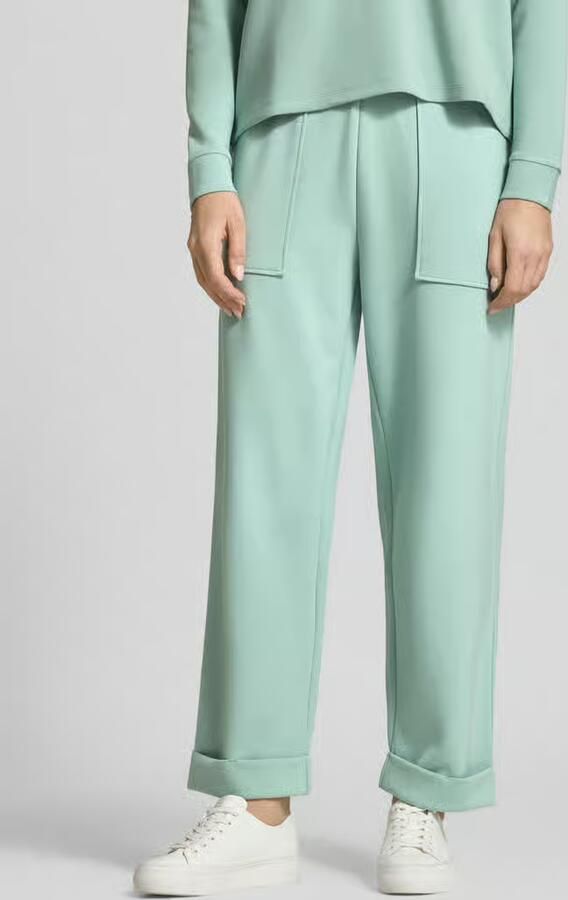 Christian Berg Woman Sweatpants met Steekzakken en omslag - Foto 2