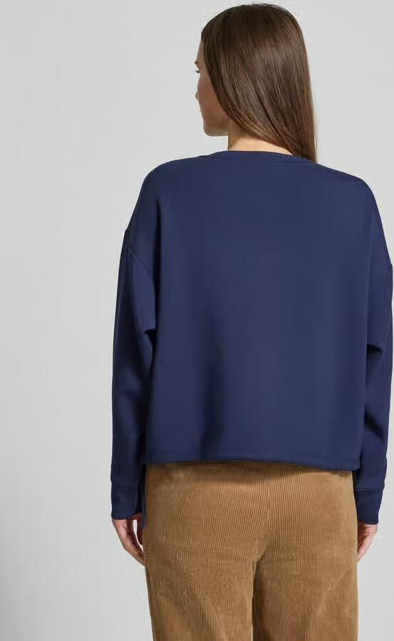 Christian Berg Woman Sweatshirt met koord en frontprint - Foto 3