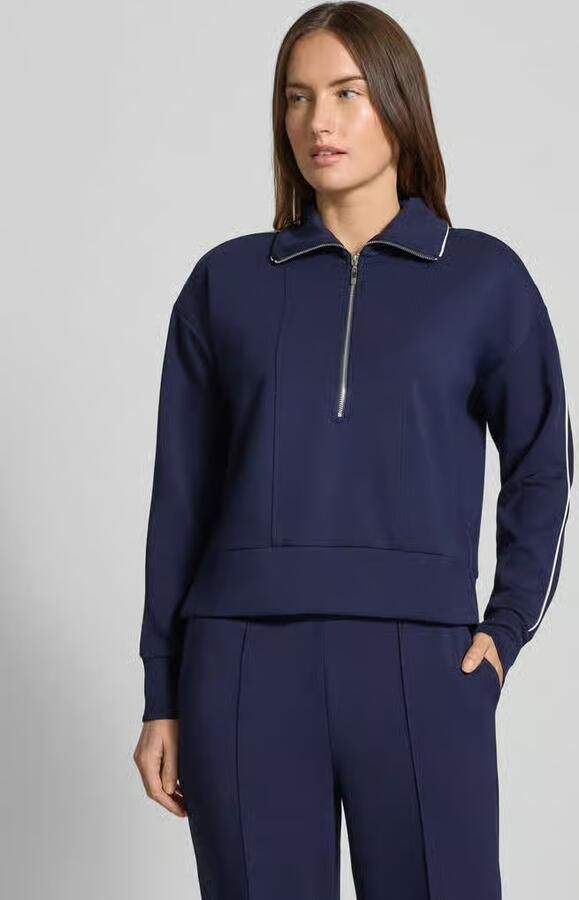 Christian Berg Woman sweatshirt met korte Ritssluiting - Foto 2
