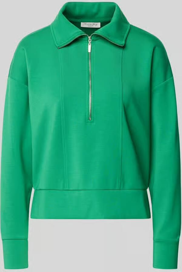 Christian Berg Woman Sweatshirt met platte kraag