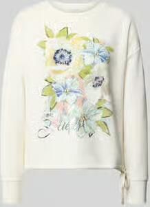 Christian Berg Woman sweatshirt met tunnelkoord