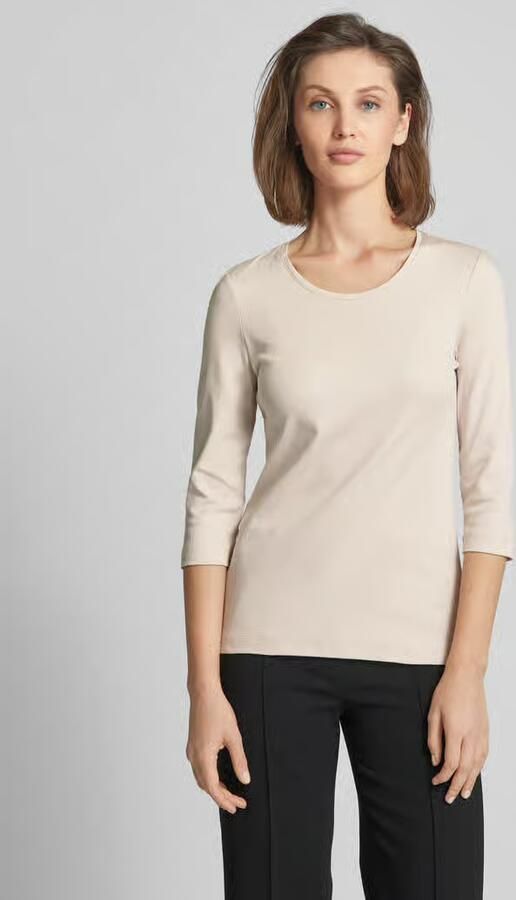 Christian Berg Woman T-shirt met 3 4-mouwen in effen design - Foto 2