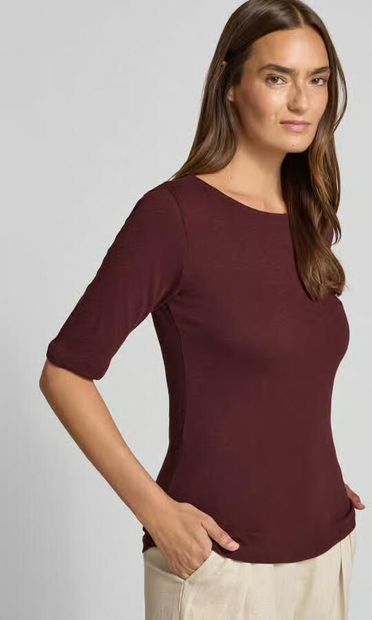 Christian Berg Woman T-shirt met boothals