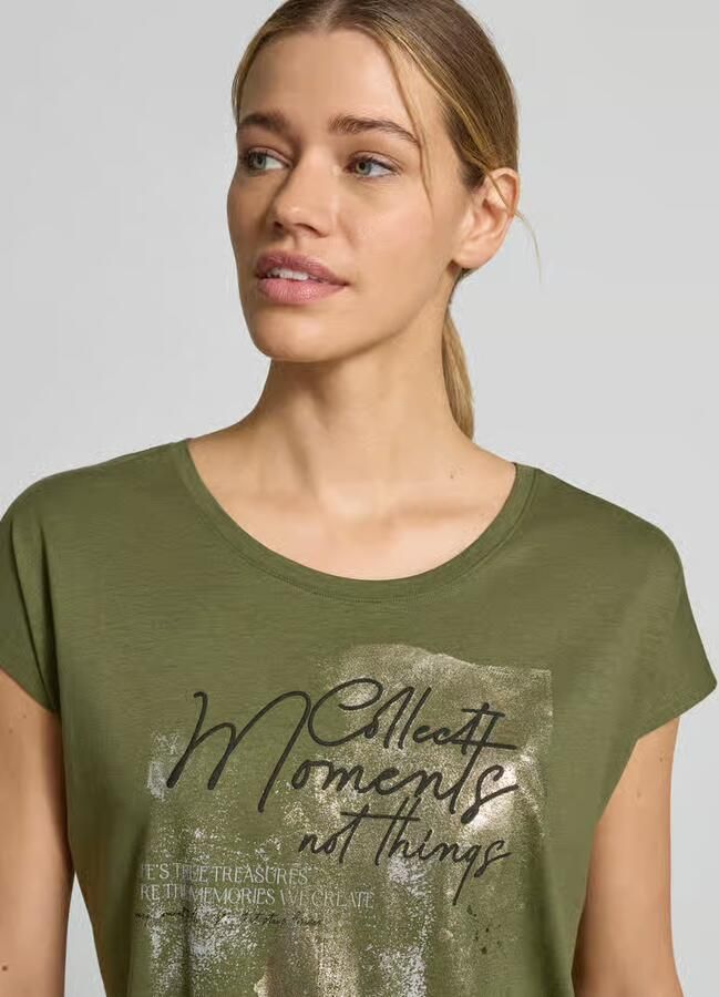 Christian Berg Woman T-shirt met motief en ronde hals
