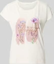 Christian Berg Woman T-shirt met motief- en statementprint