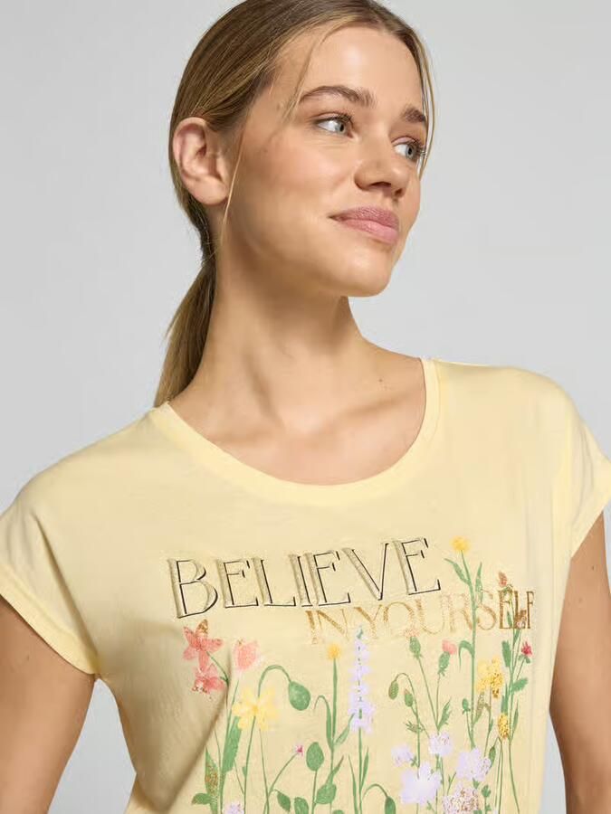 Christian Berg Woman T-shirt met motiefprint