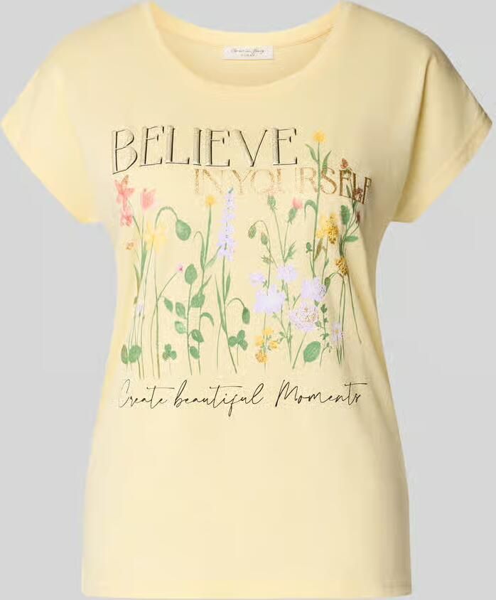 Christian Berg Woman T-shirt met motiefprint - Foto 2