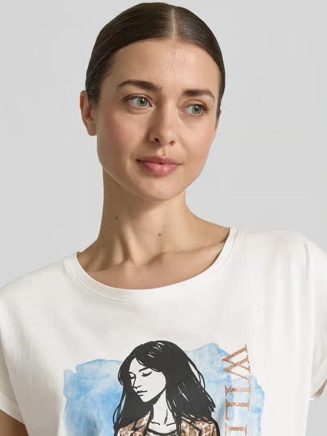 Christian Berg Woman T-shirt met motiefprint