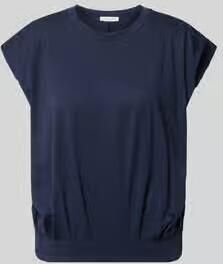 Christian Berg Woman T-shirt met ronde hals en kapmouwen