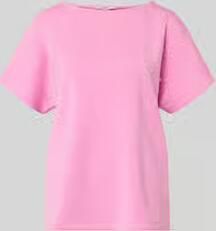 Christian Berg Woman T-shirt met ronde hals en Parels
