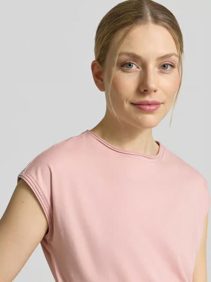 Christian Berg Woman T-shirt met ronde hals en rolzoom