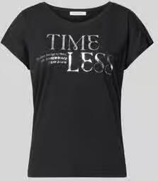 Christian Berg Woman T-shirt met Statementprint en ronde hals
