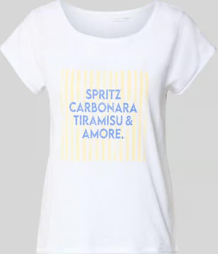 Christian Berg Woman T-shirt met Statementprint - Foto 2