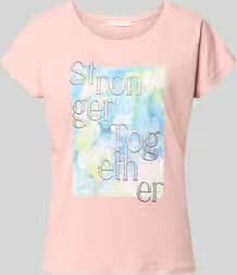 Christian Berg Woman T-shirt met statementprint