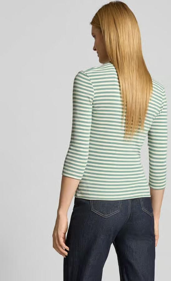 Christian Berg Woman T-shirt met streepmotief en 3 4-mouwen - Foto 3
