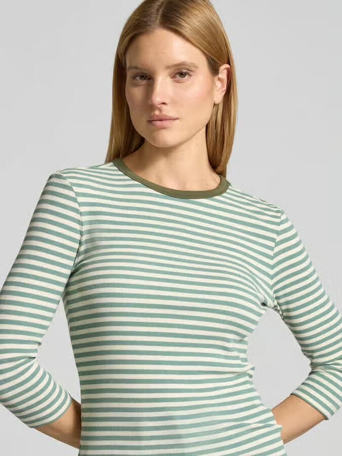 Christian Berg Woman T-shirt met streepmotief en 3 4-mouwen - Foto 2