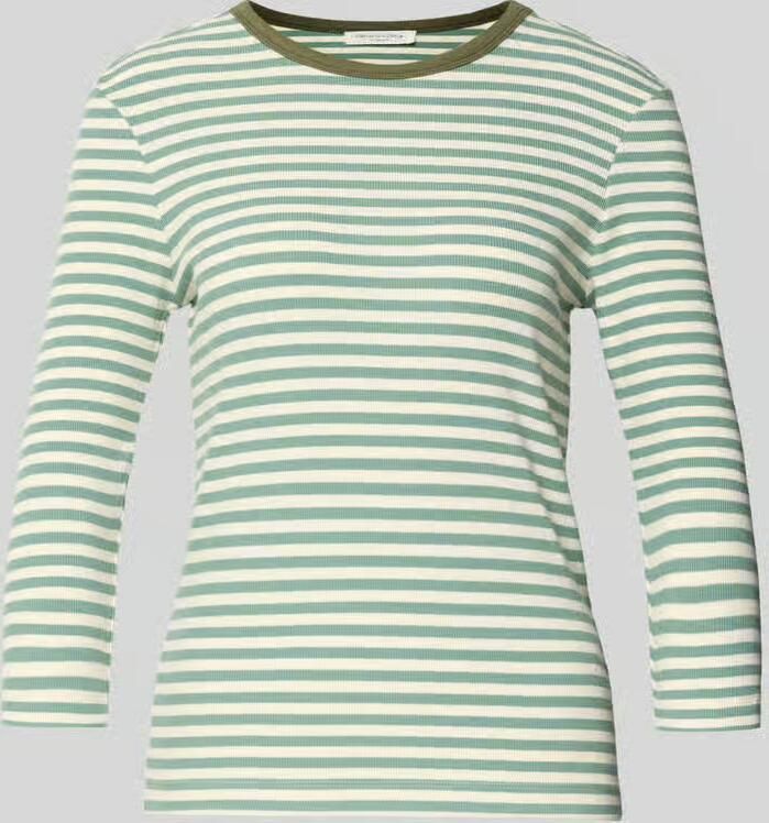 Christian Berg Woman T-shirt met streepmotief en 3 4-mouwen