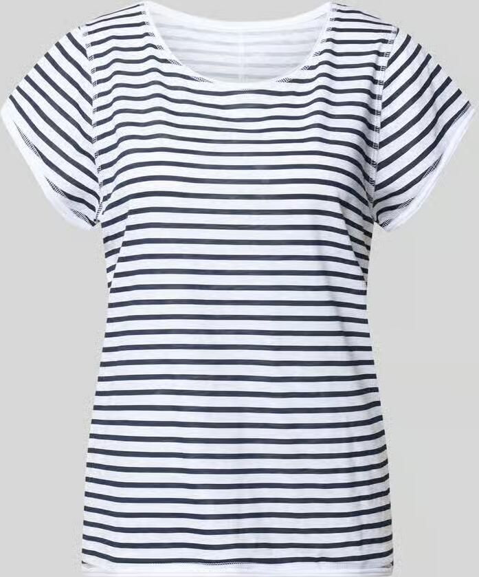 Christian Berg Woman T-shirt met streepmotief en ronde hals - Foto 2