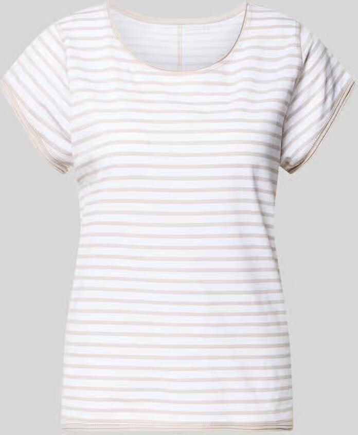 Christian Berg Woman T-shirt met streepmotief en ronde hals - Foto 2