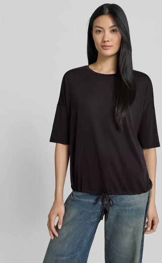 Christian Berg Woman T-shirt met ronde hals en extra brede schouders - Foto 4