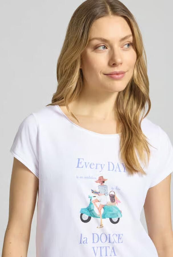 Christian Berg Woman T-shirt van puur katoen
