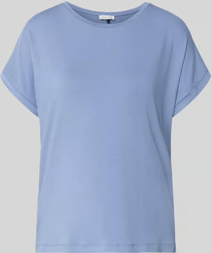 Christian Berg Woman T-shirt van viscosemix met ronde halsuitsnijding