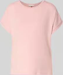 Christian Berg Woman T-shirt van viscosemix met ronde halsuitsnijding