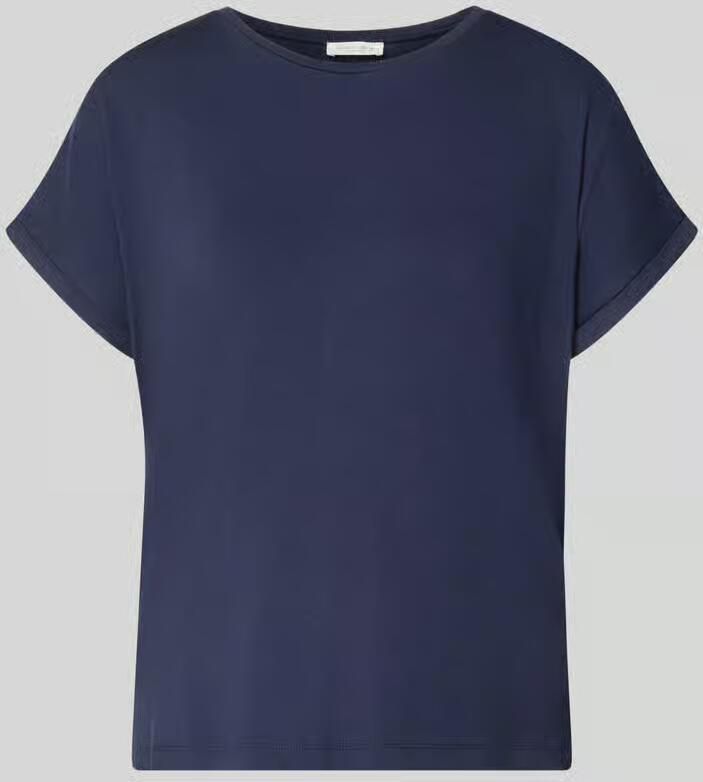 Christian Berg Woman T-shirt van viscosemix met ronde halsuitsnijding - Foto 2