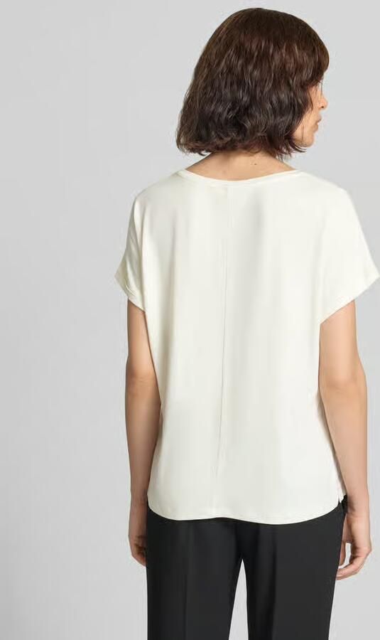 Christian Berg Woman T-shirt van viscosemix met ronde halsuitsnijding - Foto 3