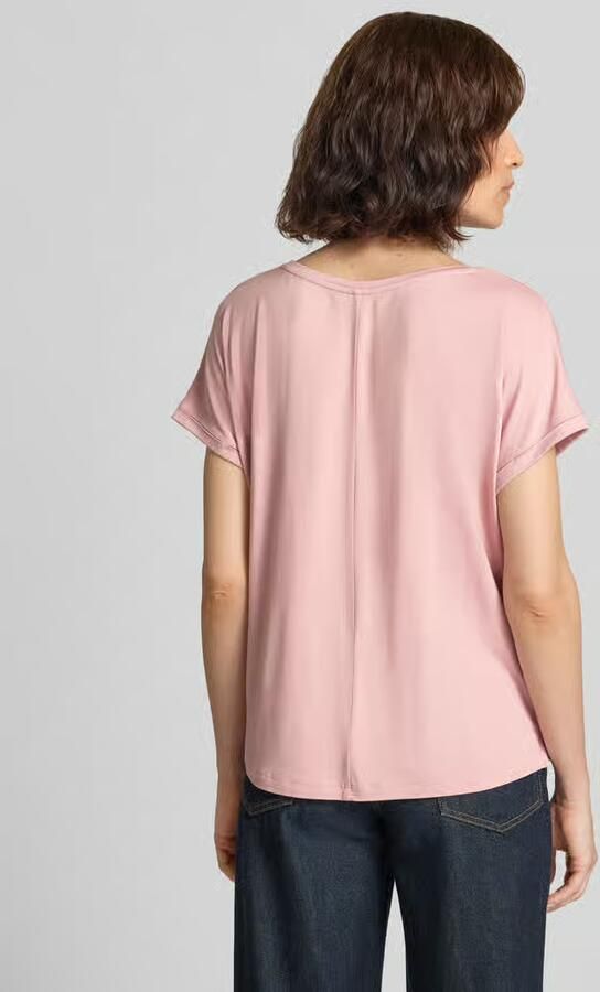 Christian Berg Woman T-shirt van viscosemix met ronde halsuitsnijding - Foto 2