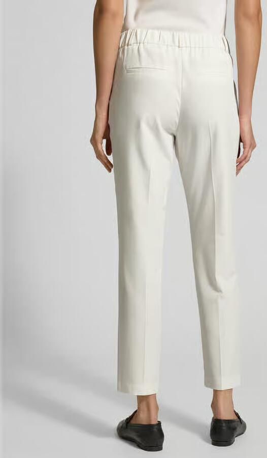 Christian Berg Woman Tapered fit stoffen broek met elastische band