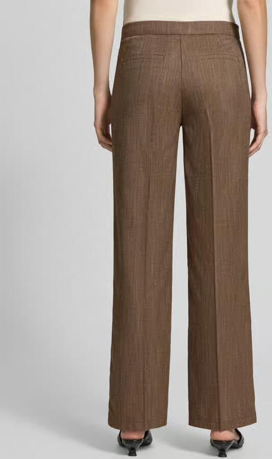 Christian Berg Woman wide fit broek met opgestikte zakken - Foto 3