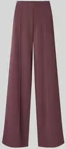 Christian Berg Woman wide fit broek met siernaden