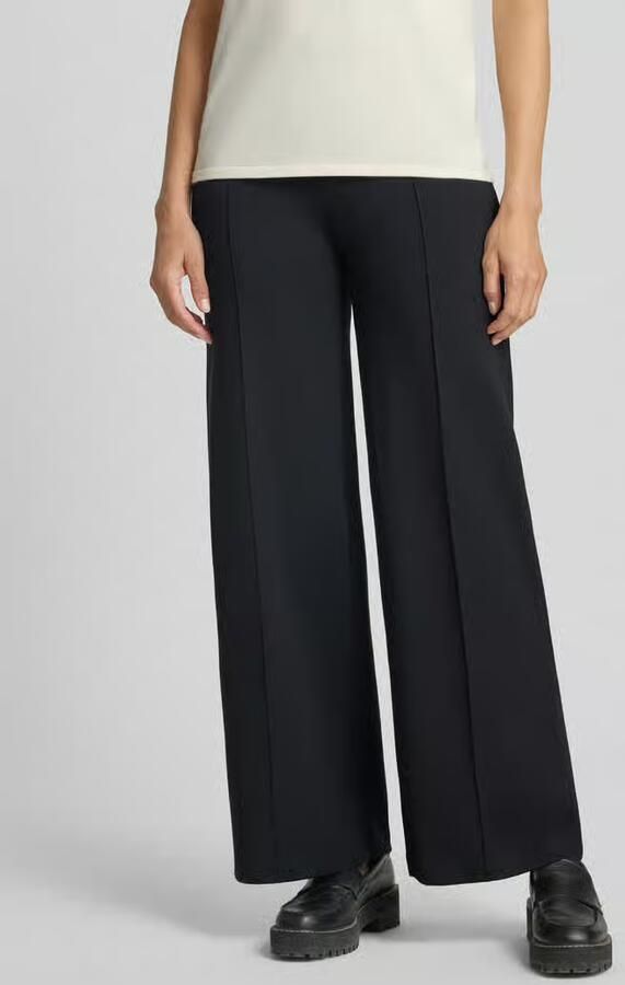 Christian Berg Woman wide fit broek met siernaden - Foto 3