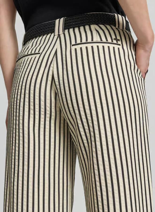 Christian Berg Woman wide fit broek met viscose