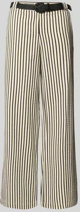 Christian Berg Woman wide fit broek met viscose - Foto 2