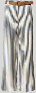 Christian Berg Woman wide fit broek met viscose