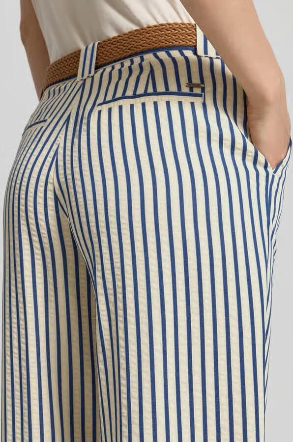 Christian Berg Woman wide fit broek met viscose