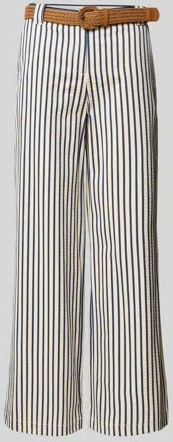 Christian Berg Woman wide fit broek met viscose - Foto 2