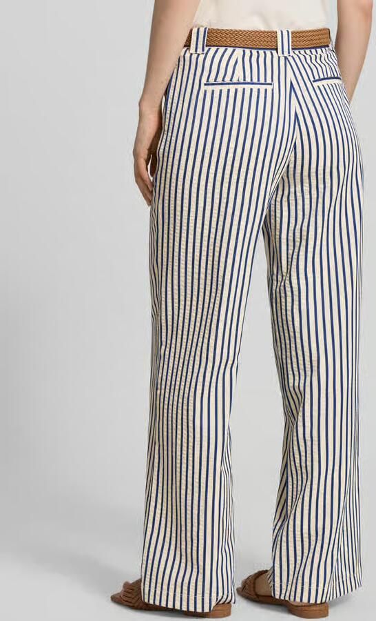Christian Berg Woman wide fit broek met viscose - Foto 3