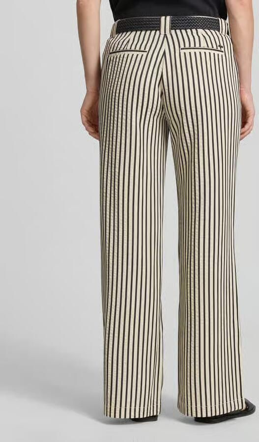 Christian Berg Woman wide fit broek met viscose - Foto 3