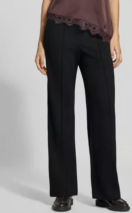 Christian Berg Woman wide fit broek van viscosemix - Foto 2