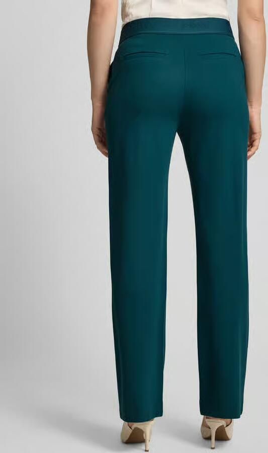 Christian Berg Woman wide fit broek van viscosemix